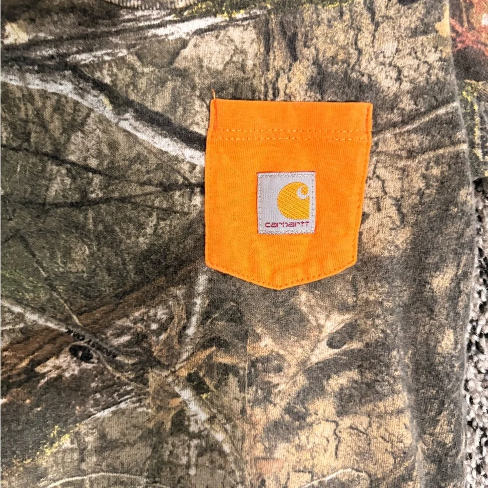 Baby Carhartt Camouflage and Blue Graphic Bodysuit Set - Picture 3 of 7